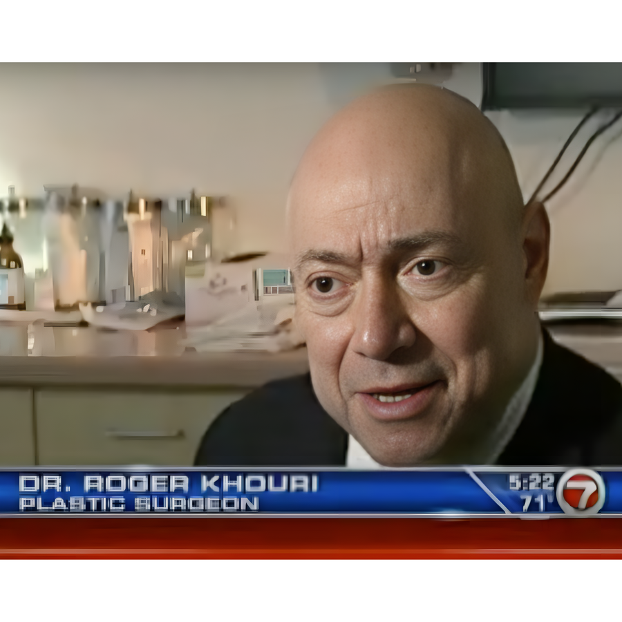 Dr. Roger Khouri interviewed on Channel 7 news